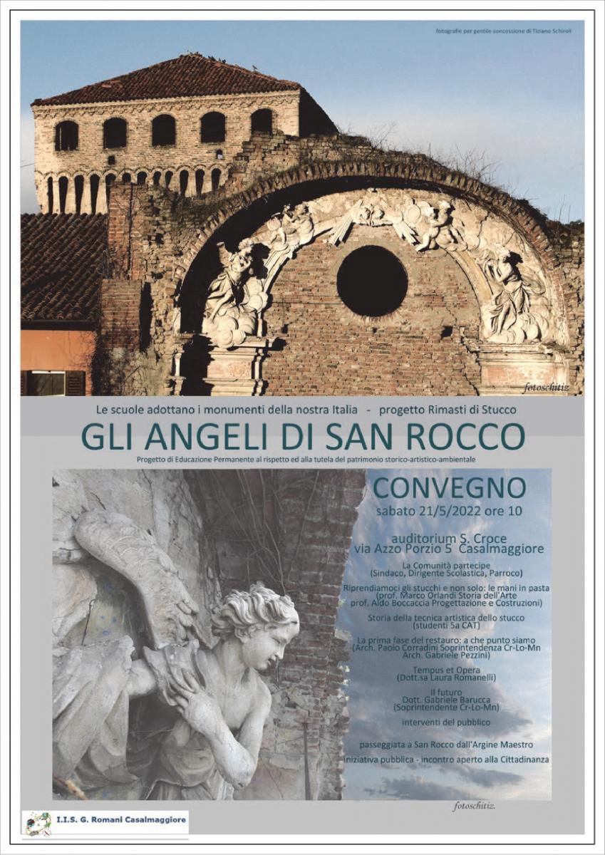 Locandina convegno angeli di San Rocco